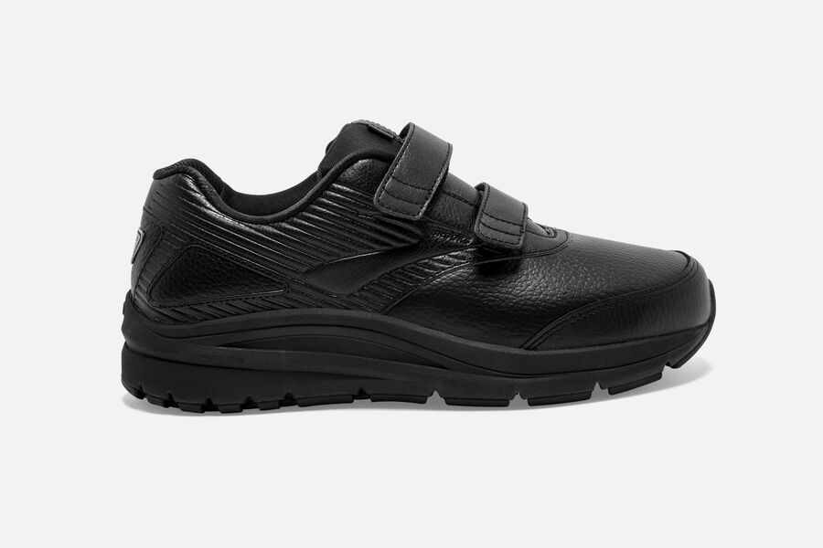 Brooks Addiction Walker V-Strap 2 Womens Australia - Walking Shoes - Black (072-ILTXA)